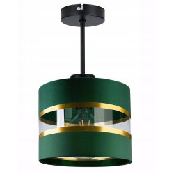LAMPA WISZĄCA stała żyrandol sufit Abażur ZIELONY 20cm