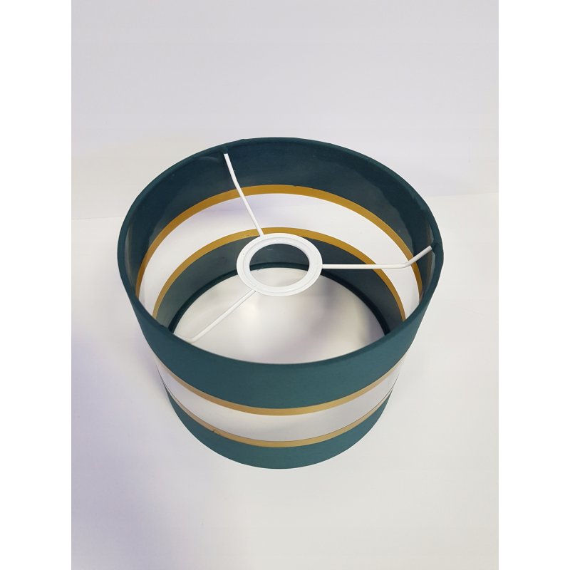 LAMPA WISZĄCA stała żyrandol sufit Abażur ZIELONY 20cm