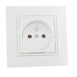 GNIAZDO POJEDYNCZE z/Uz z RAMKĄ OSPEL ARIA 1kpl.