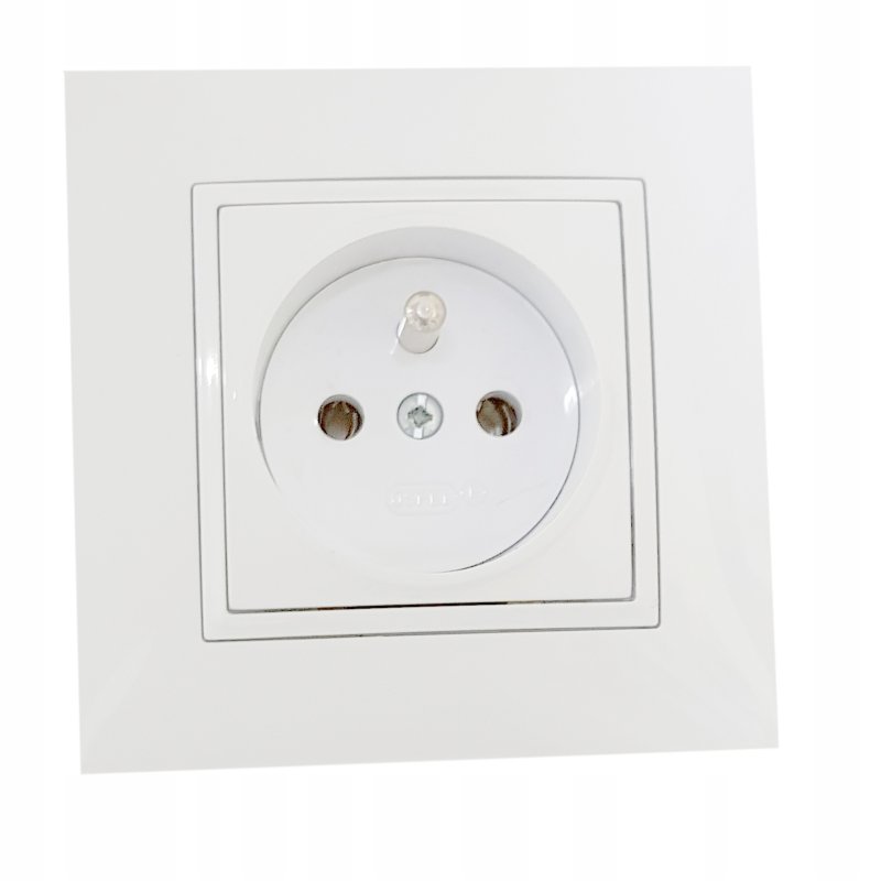 GNIAZDO POJEDYNCZE z/Uz z RAMKĄ OSPEL ARIA 1kpl.