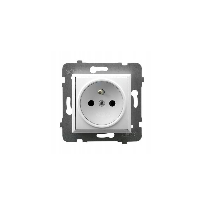 GNIAZDO POJEDYNCZE z/Uz z RAMKĄ OSPEL ARIA 1kpl.