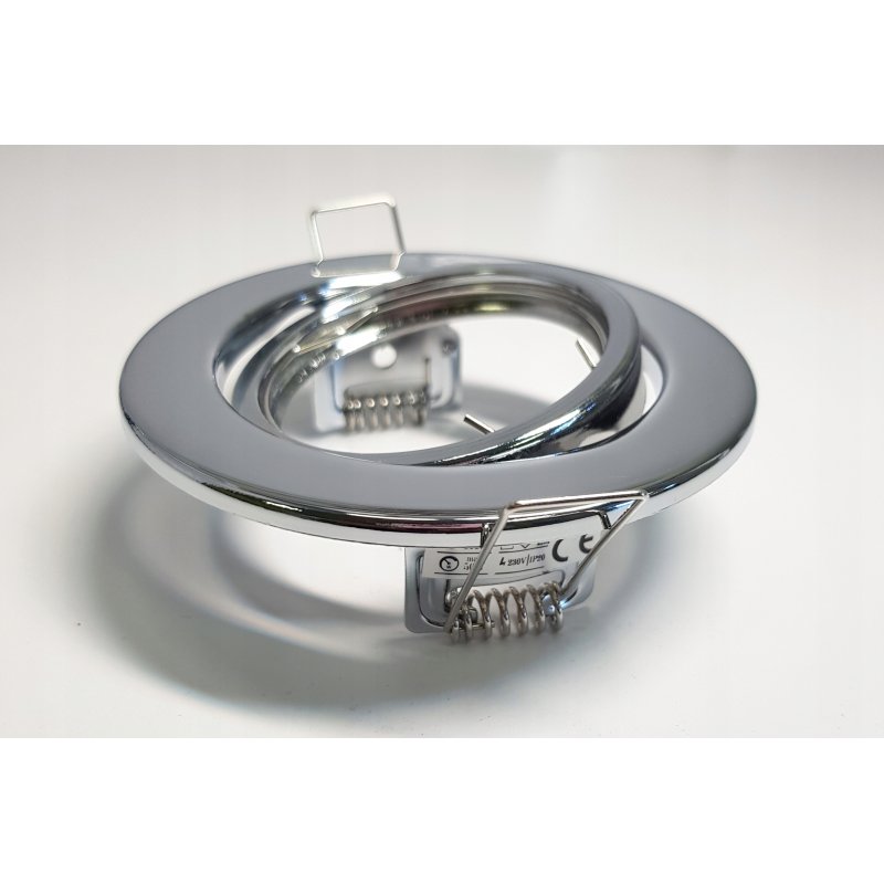 OPRAWA HALOGENOWA LED RUCHOMA CHROM + GNIAZDO GU10