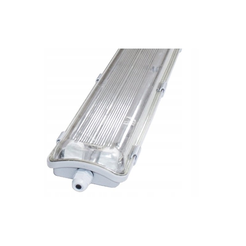 OPRAWA HERMETYCZNA 60CM + 2x ŚWIETLÓWKA LED 9W