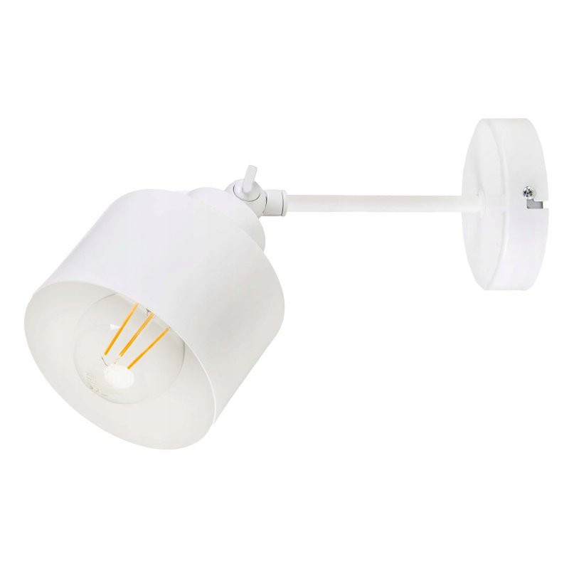 LAMPA KINKIET ścienny regulowany loft metal KUBEK