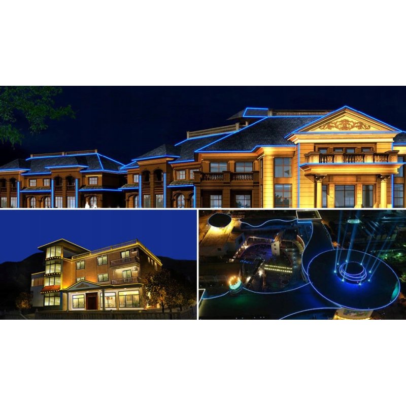 Taśma LED NEON flex IP68 230V 8x16 8W neutralny 1m