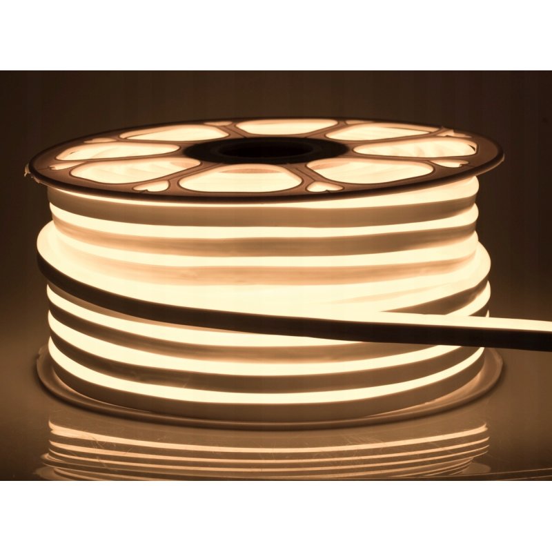 Taśma LED NEON flex IP68 230V 8x16 8W neutralny 1m
