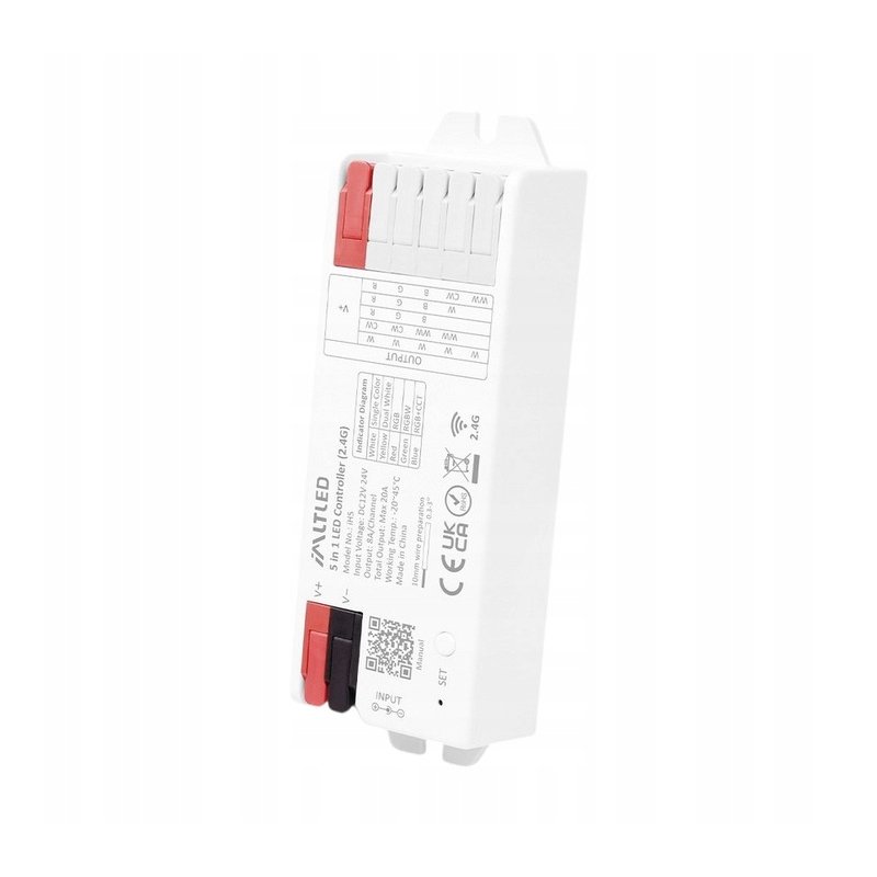 Sterownik Kontroler taśm LED 5w1 RGB RGBW CCT MONO/DUAL IMLTLED IH5 mocny