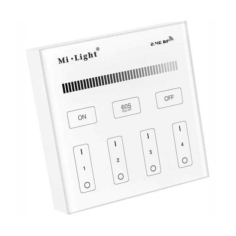 Pilot Panel Milight B1 MONO 4-strefy na 2x AAA