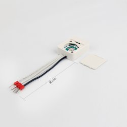 Pilot Dopuszkowy BAZA Miboxer PUSH2-3 MONO 2.4G RF 3 Strefowy do włączników