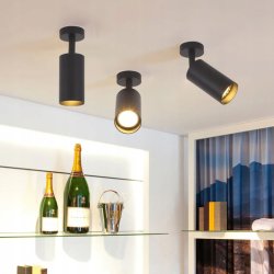 LAMPA sufit KINKIET ŚCIENNY regulowany SPOT 1 GU10