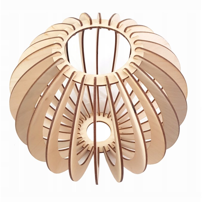 Lampka nocna Lampa stołowa loft na led E27 Drewno