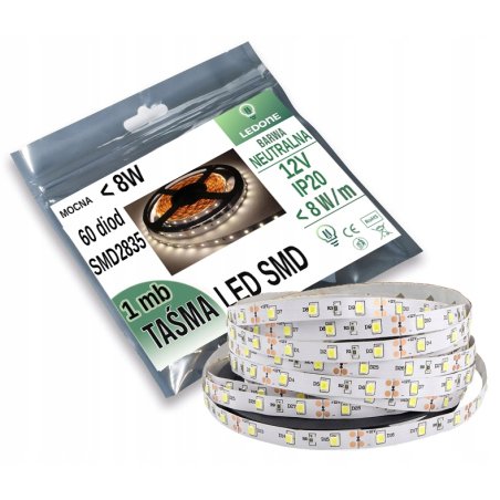 MOCNA 8W Taśma LED PREMIUM...