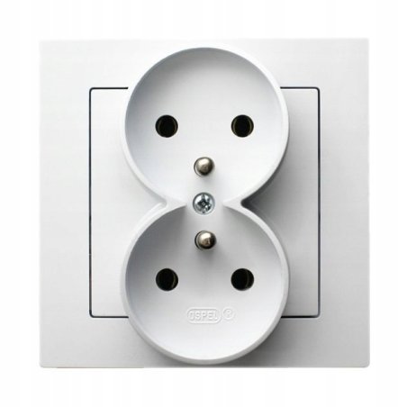 GNIAZDO PODWÓJNE z/Uz z...