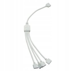 ROZDZIELACZ RGBW rozgałęźnik 1/4 taśmy LED złączka