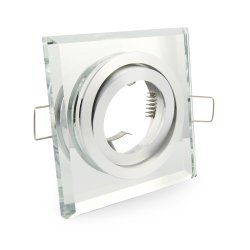 Oprawa szklana halogen led RUCHOMA szkło +gu10