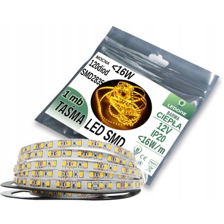 MOCNA 16W Taśma LED PREMIUM...