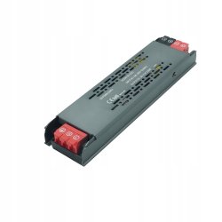 Zasilacz PROFESJONALNY płaski 12V 16,7A MOCNY 200W IP20 SUPER SLIM taśm led