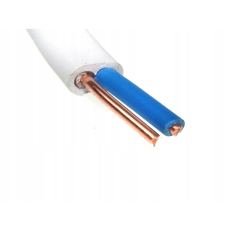 Kabel Przewód prądowy DRUT YDYp 2x1,5 Cu 750V 1mb