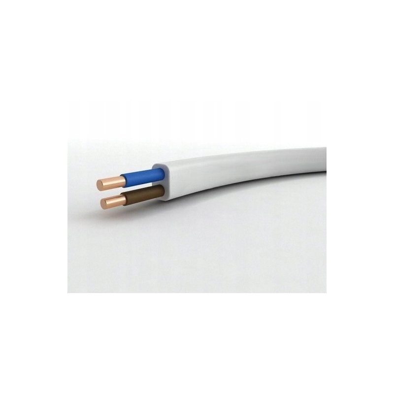 Kabel Przewód prądowy DRUT YDYp 2x1,5 Cu 750V 1mb