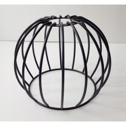 LAMPA KINKIET E27 ścienny stały loft drut KULA