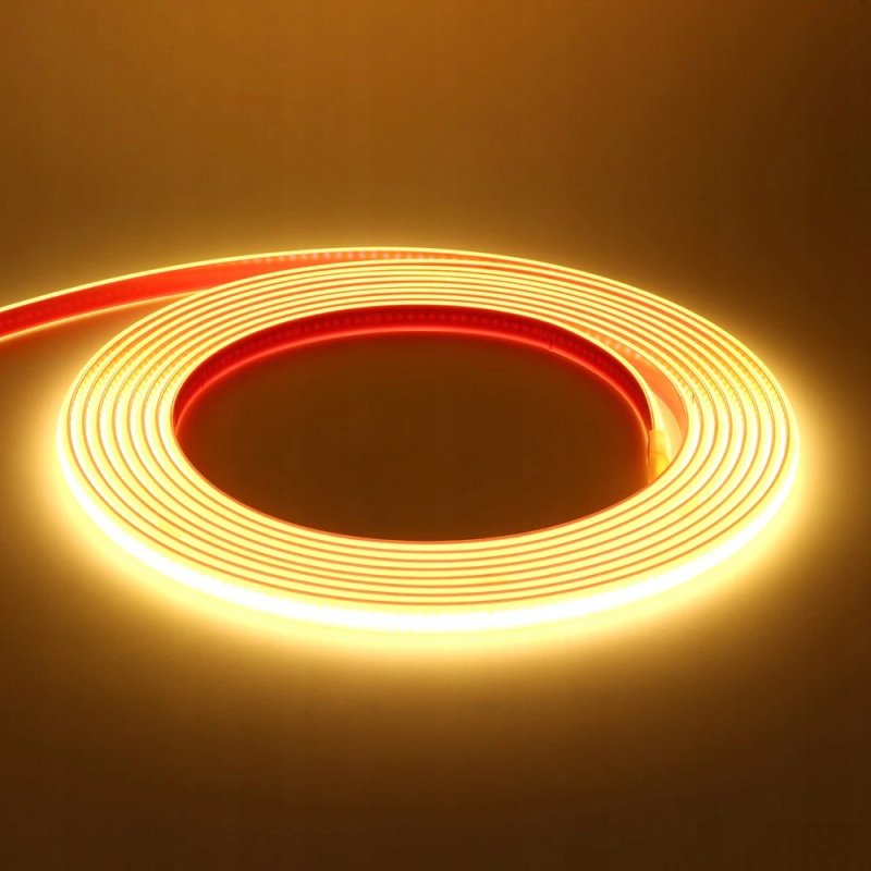 Taśma LED COB 24V 480 d. 3000K 10W/m IP68 5m do sauny basenu oczka wodnego