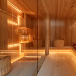 Taśma LED COB 24V 480 d. 3000K 10W/m IP68 5m do sauny basenu oczka wodnego