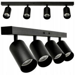 LAMPA sufit KINKIET ŚCIENNY regulowany SPOT 4 GU10