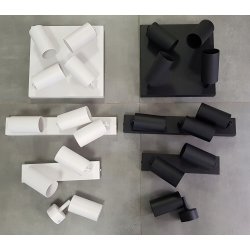 LAMPA sufit KINKIET ŚCIENNY regulowany SPOT 4 GU10