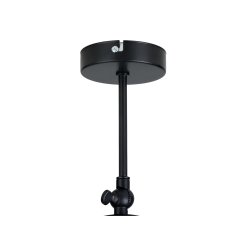 Lampa sufitowa i kinkiet ścienny RUCHOMY LOFT klosz SZKLANY KULA na 1x E27