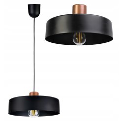 LAMPA WISZĄCA SUFITOWA zwis ŻYRANDOL KUBEK xl LED