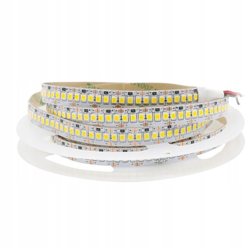 MEGA MOCNA Taśma 240 LED PREMIUM 2835 IP20 ZIMNA 1mb