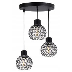 LAMPA sufitowa wisząca ZWIS ŻYRANDOL KRYSZTAŁ Loft
