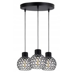 LAMPA sufitowa wisząca ZWIS ŻYRANDOL KRYSZTAŁ Loft