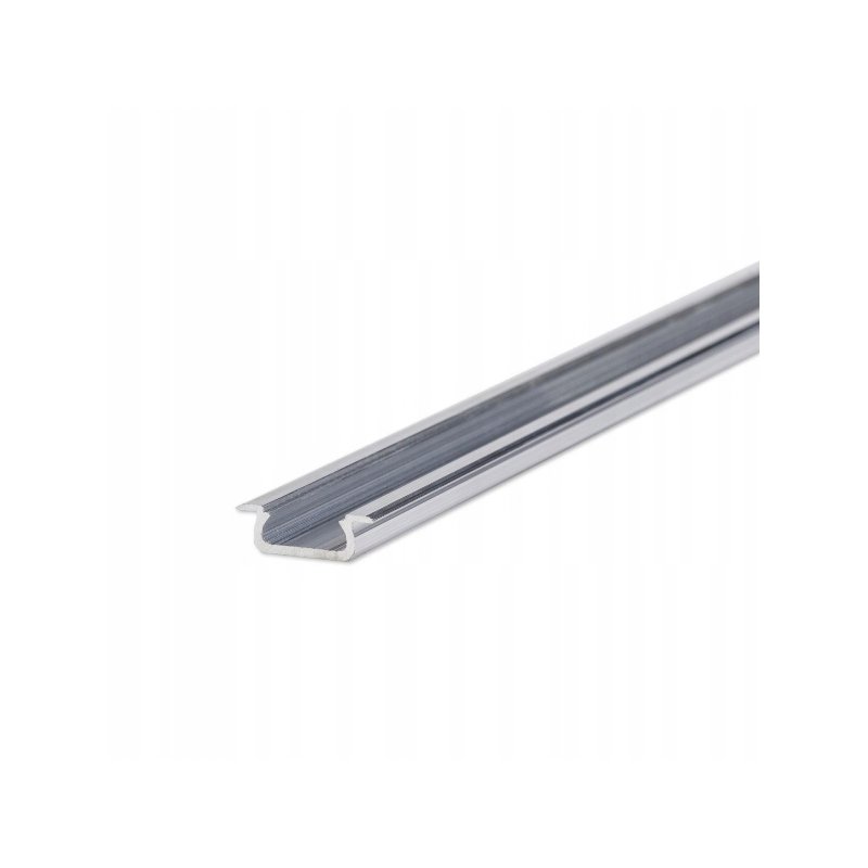 PROFIL ALUMINIOWY WPUSZCZANY typ Z PŁASKI SLIM SREBRNY DO TAŚM LED 3MB