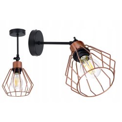 PODSTAWA BAZA LAMPA SUFITOWA PLAFON KINKIET ŚCIENNY RUCH LOFT POD KLOSZ E27