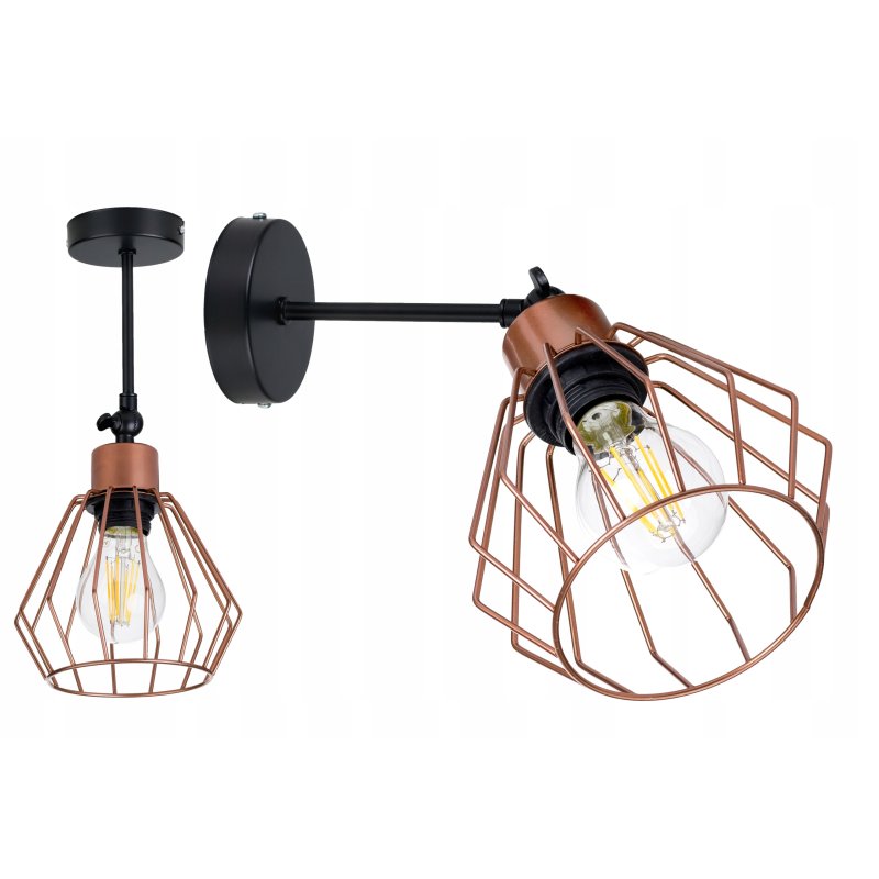 PODSTAWA BAZA LAMPA SUFITOWA PLAFON KINKIET ŚCIENNY RUCH LOFT POD KLOSZ E27
