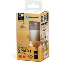 Żarówka SMART inteligentna LED E27 A60 12W RGB+CCT na WIFI + Bluetooth