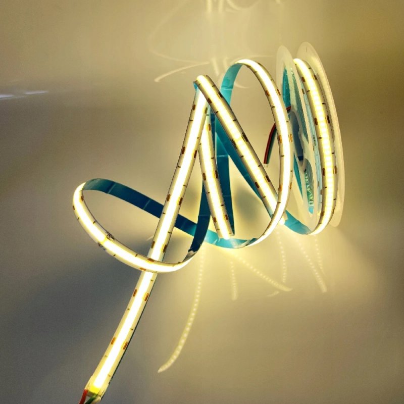 Taśma LED COB MOCNA 24V 528 diod/m 14W/m barwa biała NEUTRALNA PRO 5mb