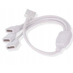 ROZDZIELACZ RGBW rozgałęźnik 1/3 taśmy LED złączka