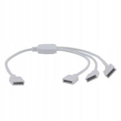 ROZDZIELACZ RGBW rozgałęźnik 1/3 taśmy LED złączka