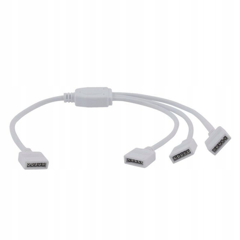 ROZDZIELACZ RGBW rozgałęźnik 1/3 taśmy LED złączka