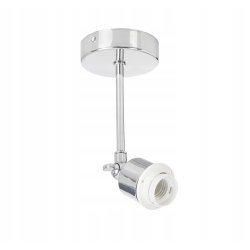 LAMPA KINKIET ścienny ruch loft drut na E27 chrom