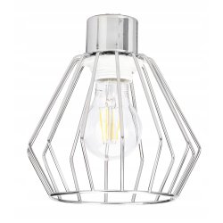 LAMPA KINKIET ścienny ruch loft drut na E27 chrom