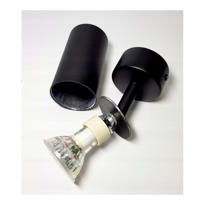 LAMPA sufit KINKIET ŚCIENNY regulowany SPOT 1 GU10