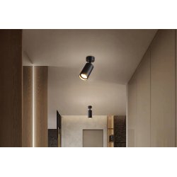 LAMPA sufit KINKIET ŚCIENNY regulowany SPOT 1 GU10
