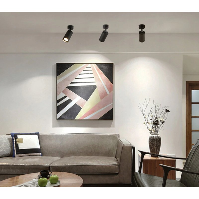 LAMPA sufit KINKIET ŚCIENNY regulowany SPOT 1 GU10