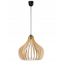 LAMPA WISZĄCA ZWIS żyrandol sufiowa LOFT Drewno 1