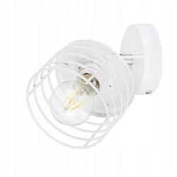 LAMPA KINKIET ŚCIENNY regulowany loft SPRĘŻYNA