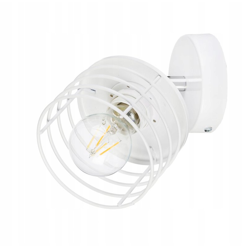 LAMPA KINKIET ŚCIENNY regulowany loft SPRĘŻYNA