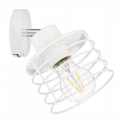 LAMPA KINKIET ŚCIENNY regulowany loft SPRĘŻYNA